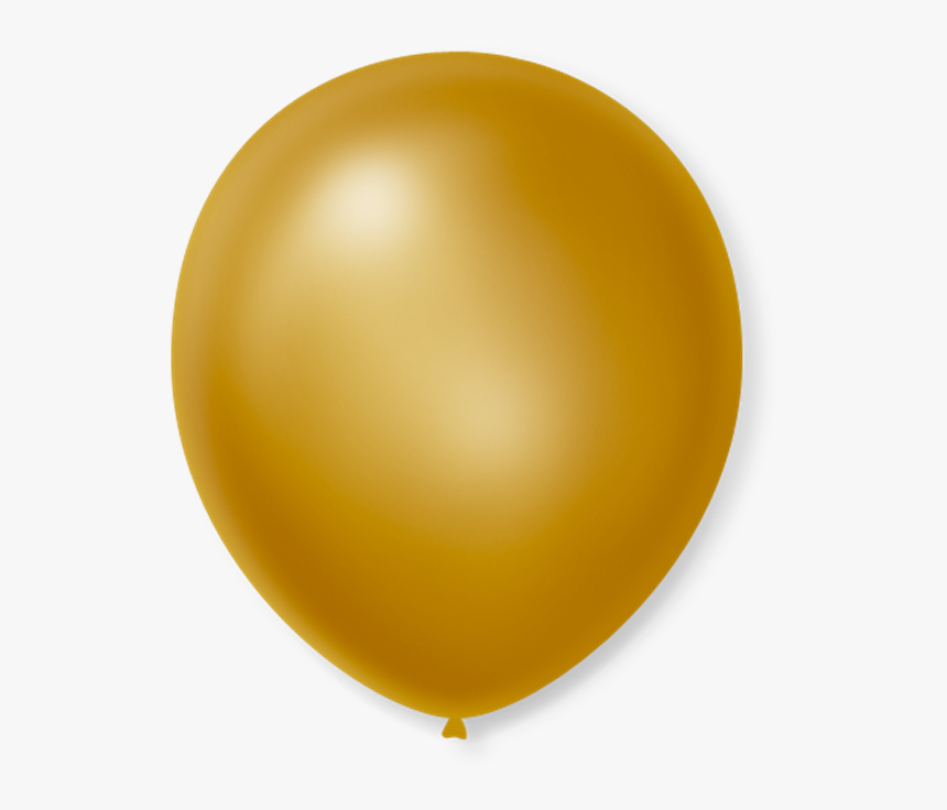 Balão São Roque Cintilante N°9 C/50un Dourado, HD Png Download, Free Download