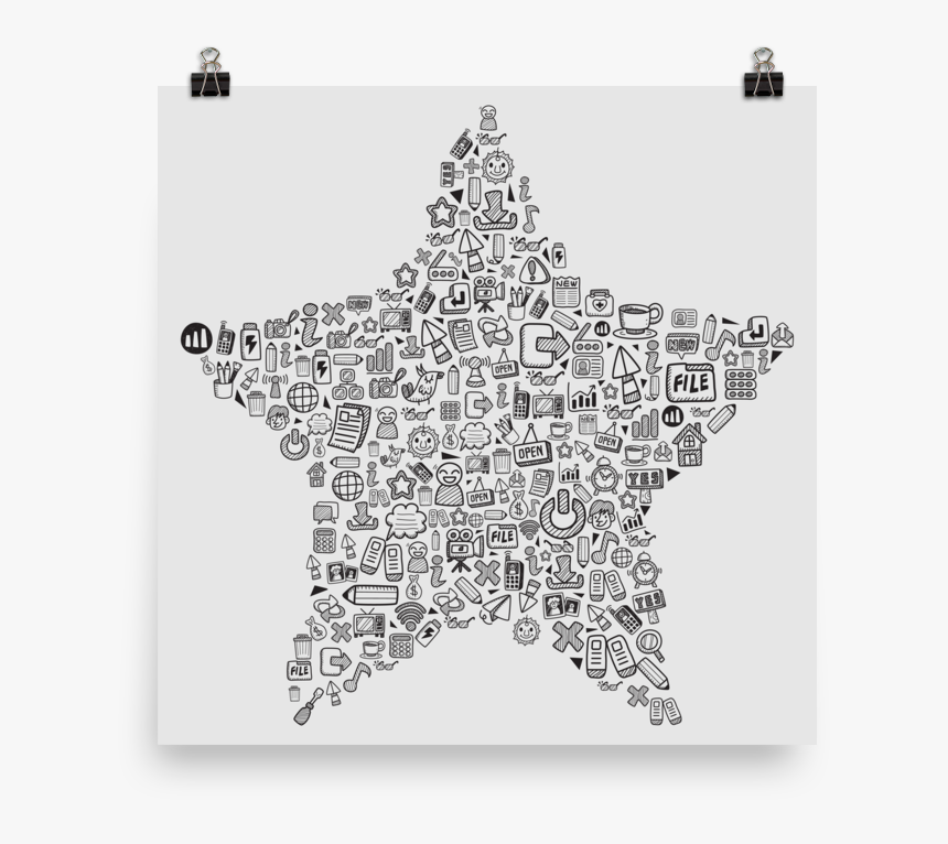 Paper Doodle Poster, HD Png Download, Free Download