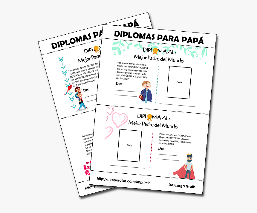 Diplomas Para Papá, HD Png Download, Free Download