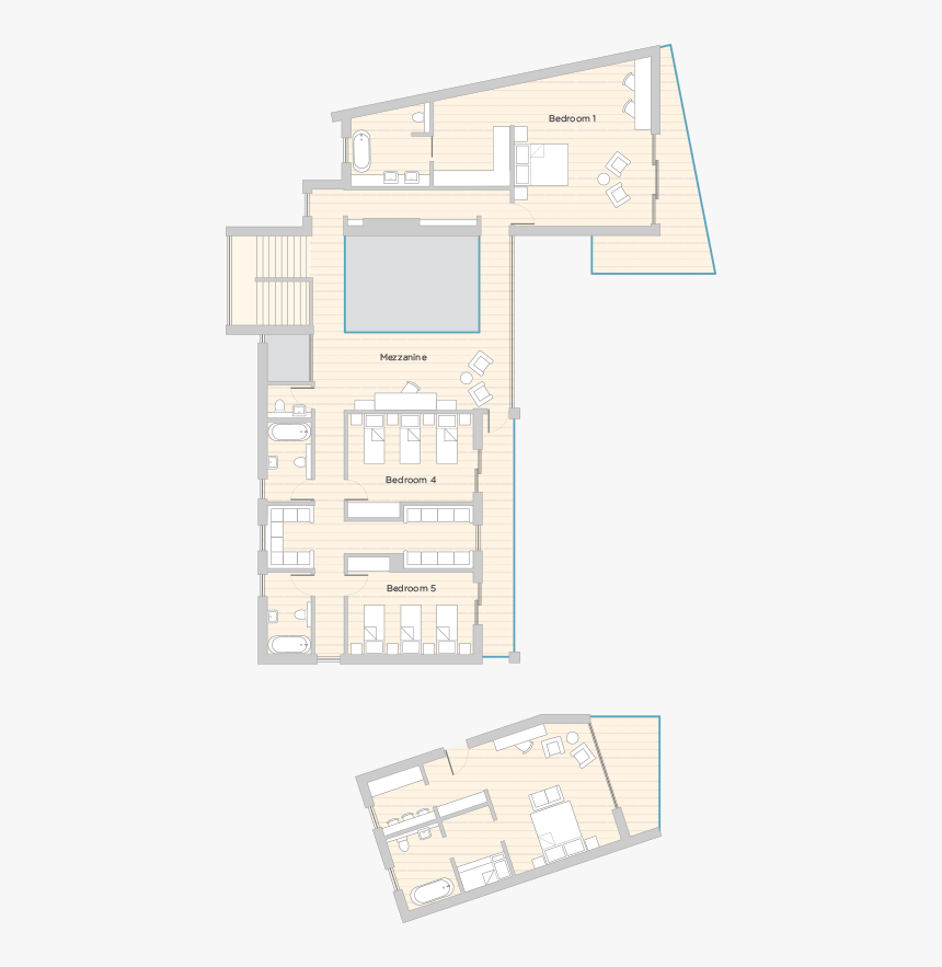 Sand Dunes First Floor Floorplan, HD Png Download, Free Download