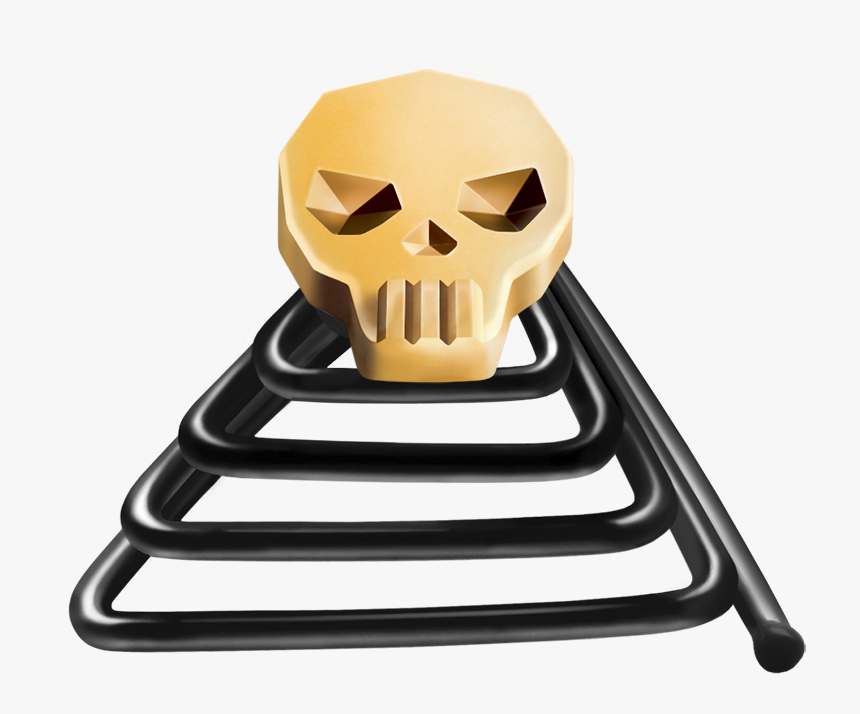 Transparent Gold Skull Png, Png Download, Free Download