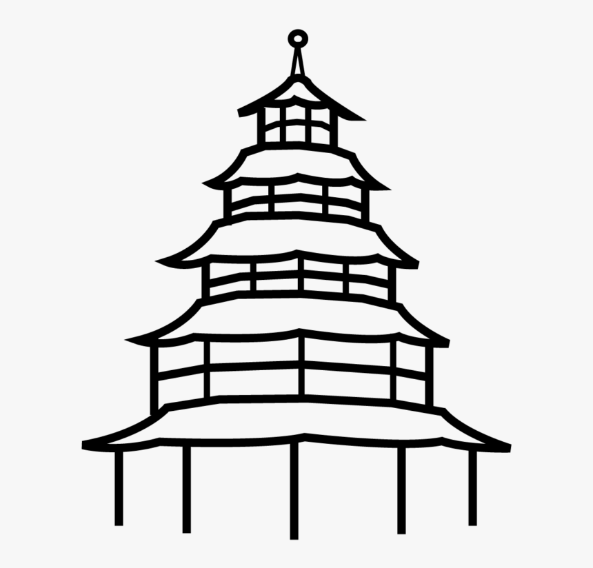 Pagoda Png, Transparent Png, Free Download