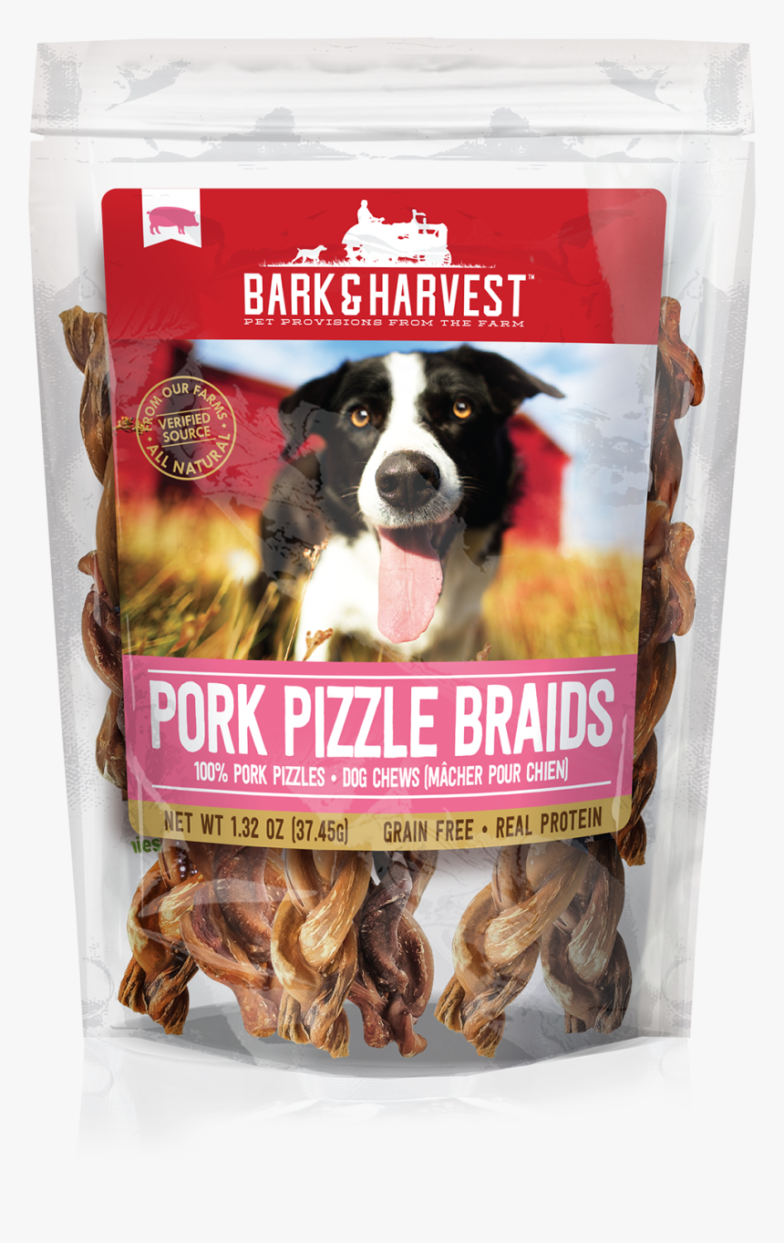 Bark And Harvest Pork Pizzle Braids 6 Count Bag"
 Class="lazyload, HD Png Download, Free Download