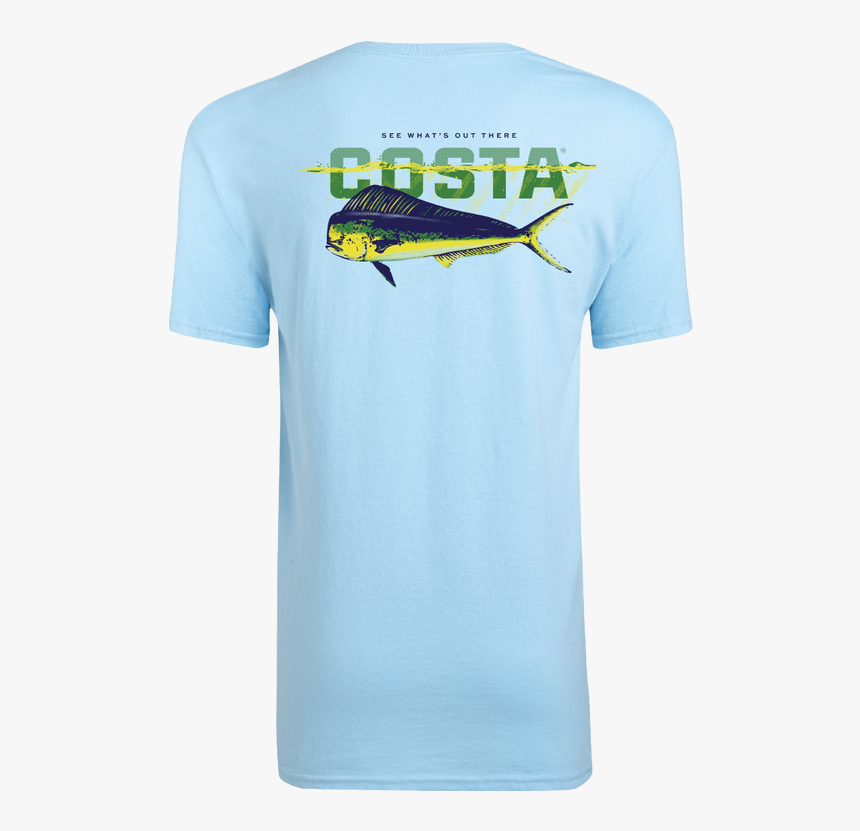 Costa Del Mar® Men"s S/s Sky Blue Waterline Dorado, HD Png Download, Free Download