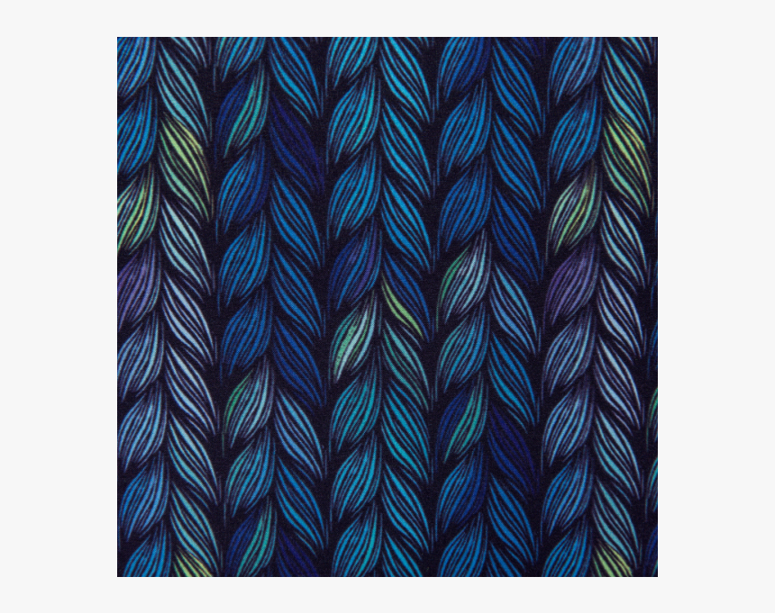 Softshell Digital Printed Braids Blue, HD Png Download, Free Download