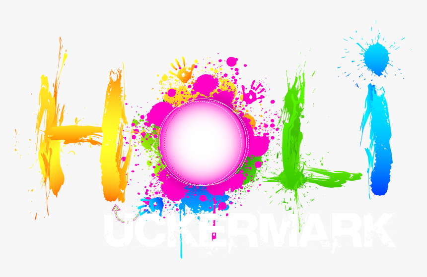 Cb Happy Holi Text Transparent Background Hd Png Download Kindpng