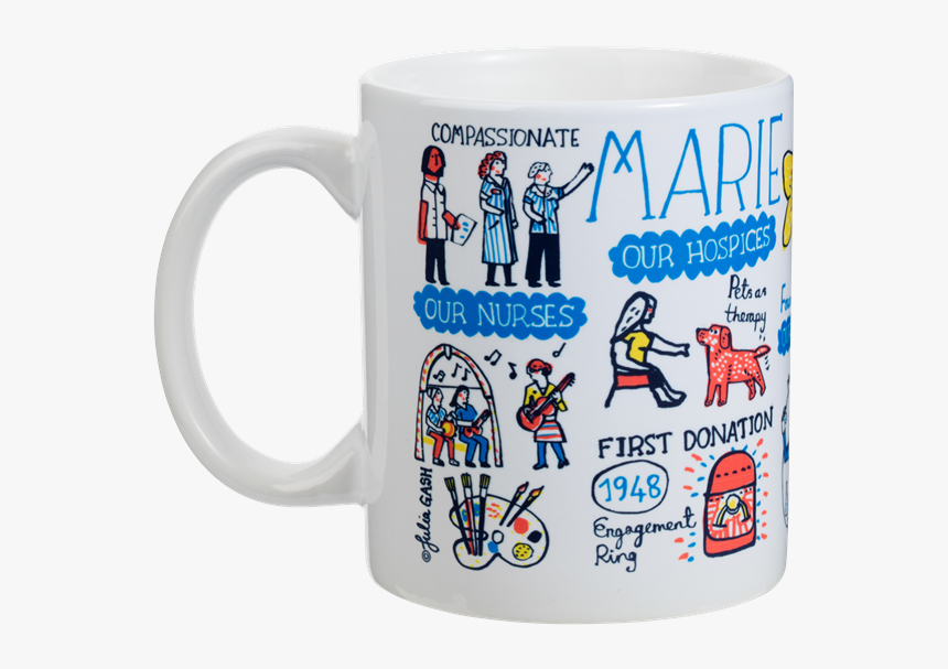 Marie Curie Ceramic Mug By Julia Gash, HD Png Download, Free Download