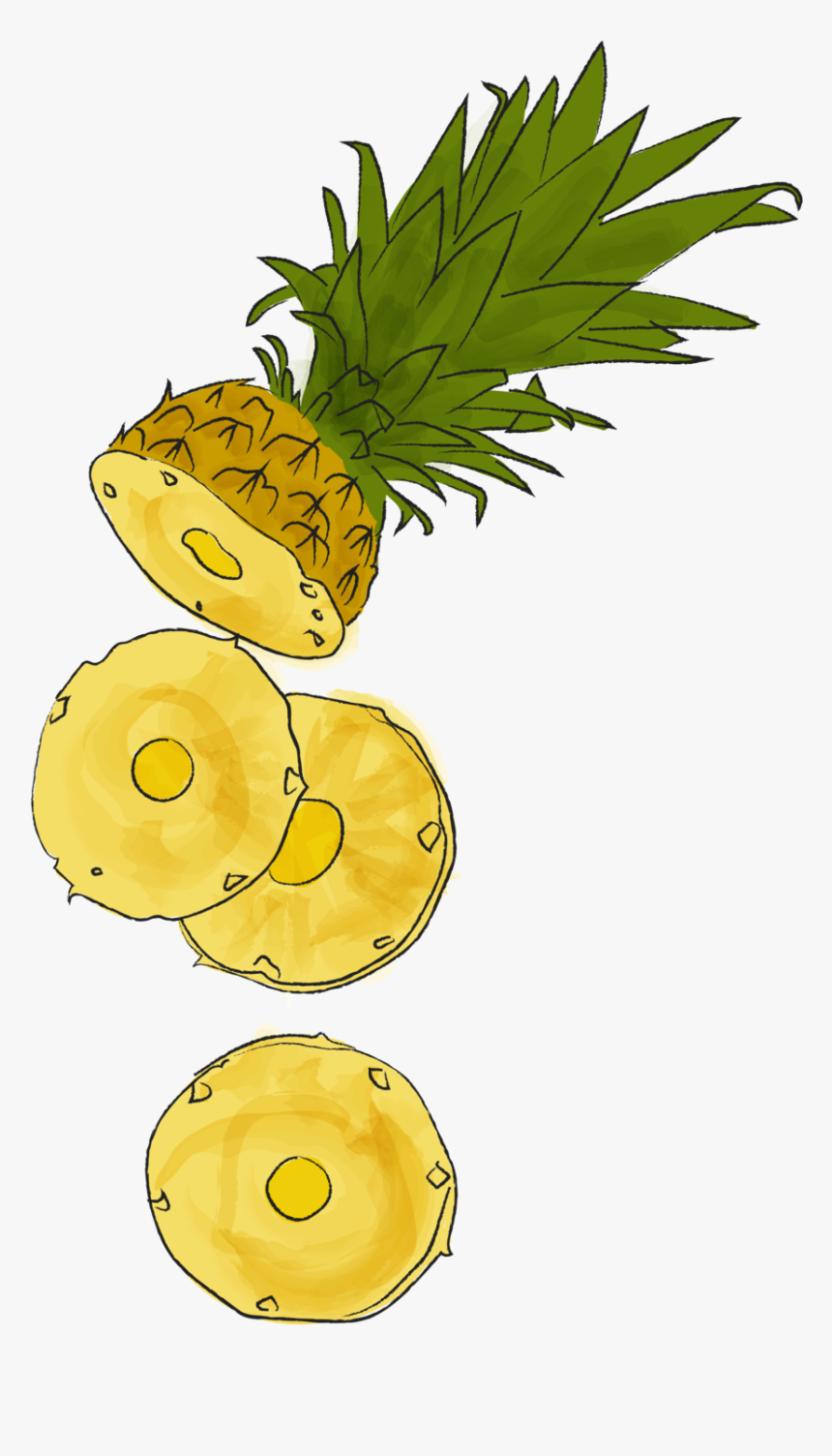 Pineapple-01, HD Png Download, Free Download