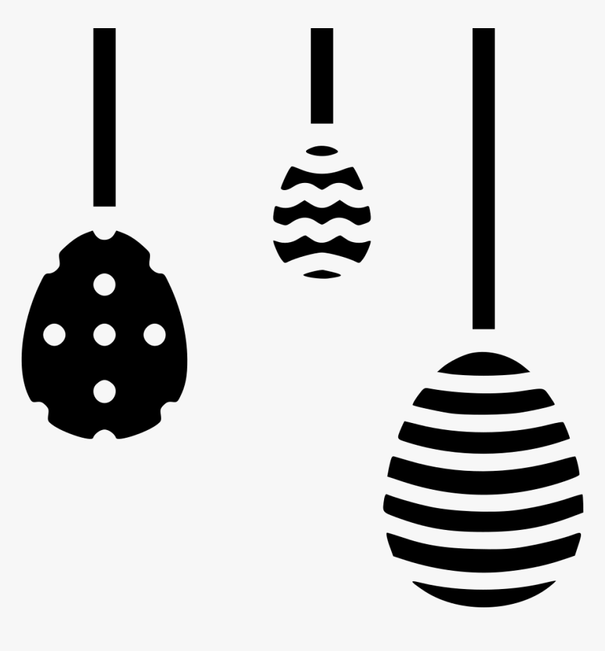 Egg Eggs Decorated Decoration Hanging Paschal, HD Png Download, Free Download