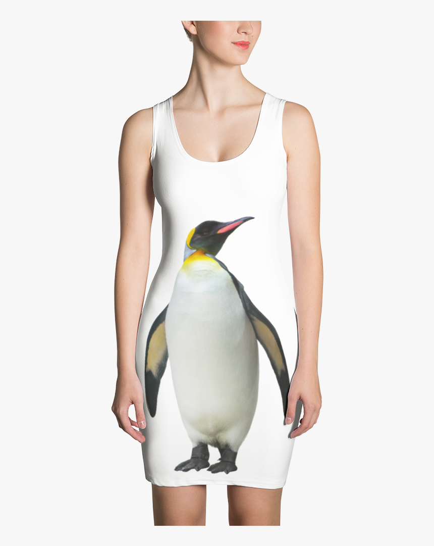 Emperor-penguin Print Sublimation Cut & Sew Dress, HD Png Download, Free Download