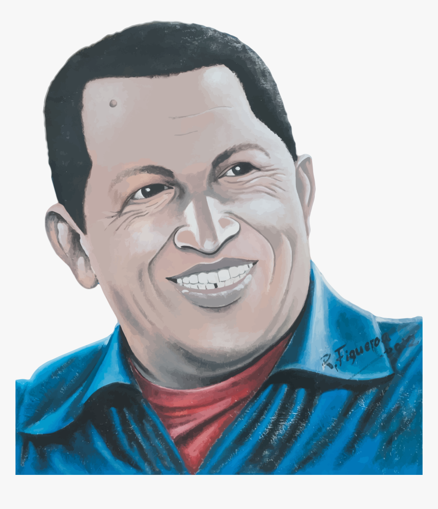 Hugo Chavez Mural In Punta De Piedras Clip Arts, HD Png Download, Free Download