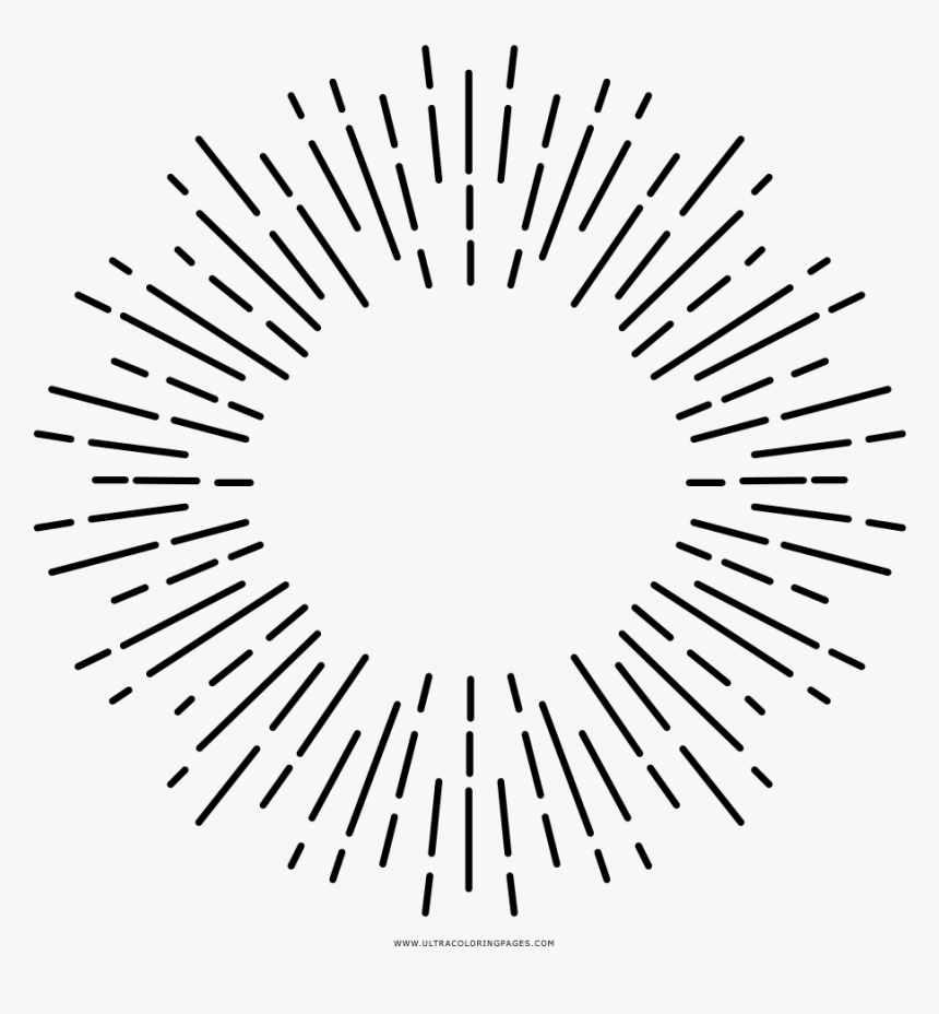 Starburst Coloring Page, HD Png Download, Free Download