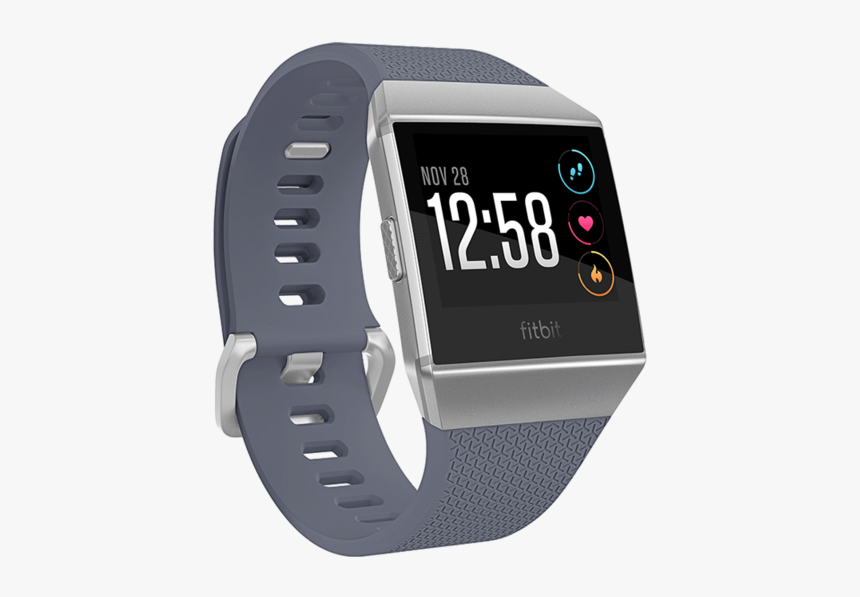 Fitbit Activity Monitors Blue Gray / Silver Gray Fitbit, HD Png Download, Free Download