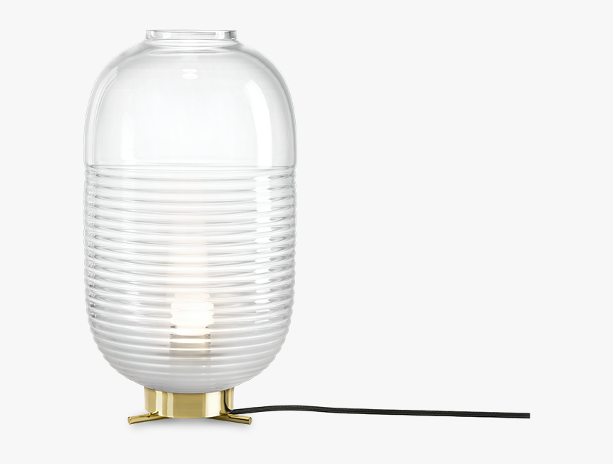 Lantern Table Lamp White / Polished Brass, HD Png Download, Free Download