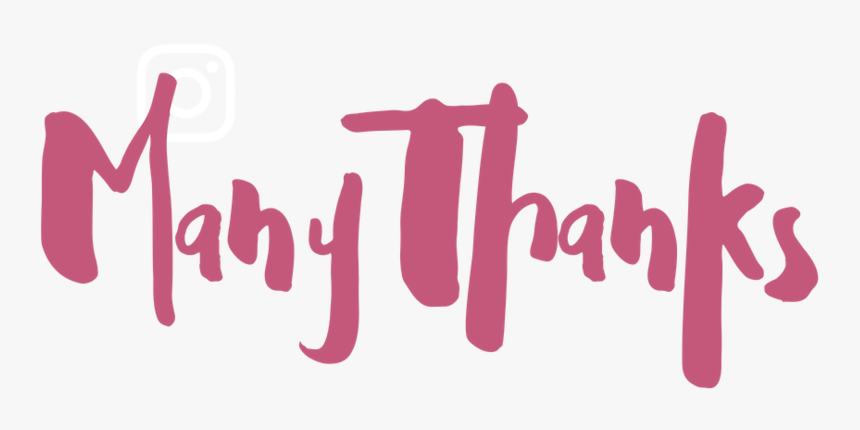 Many Thanks, HD Png Download, Free Download