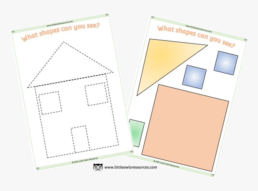 What Shapes Can You Cut And Stick Cover, HD Png Download, Free Download