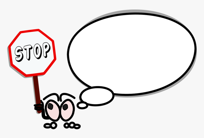 Stop, Safety, Decoration, Balloon, Cartoon, Sign, HD Png Download, Free Download