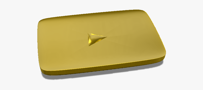 Gold Play Button Transparent Png, Png Download, Free Download