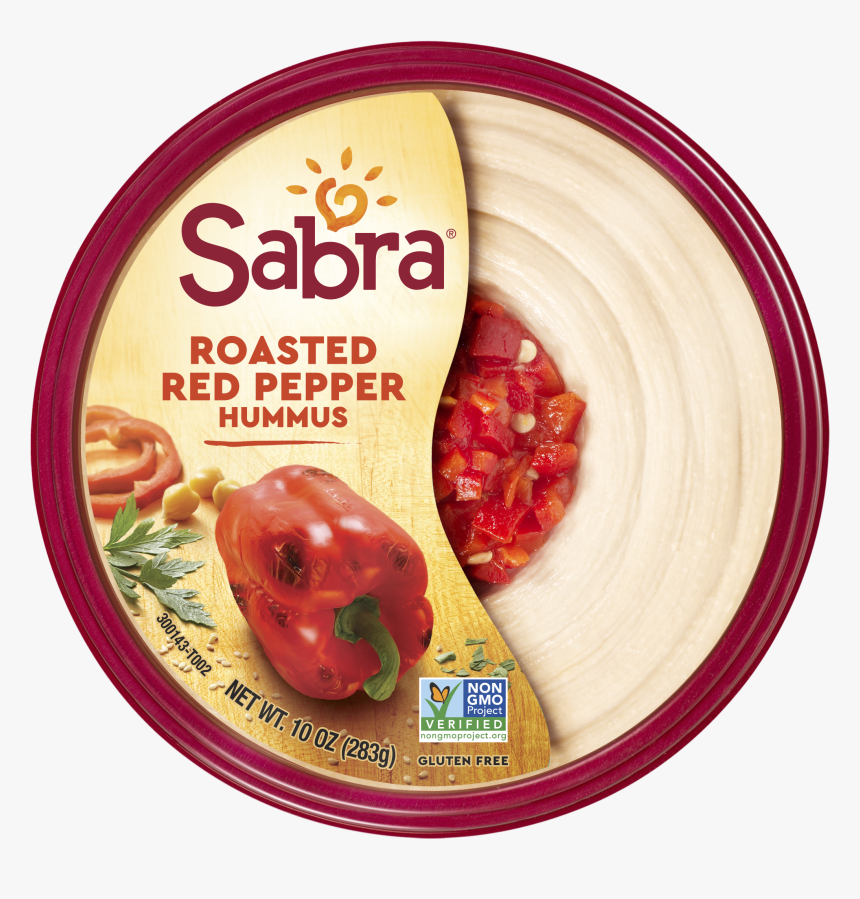 Sabra Roasted Red Pepper Hummus, 10 Oz, HD Png Download, Free Download