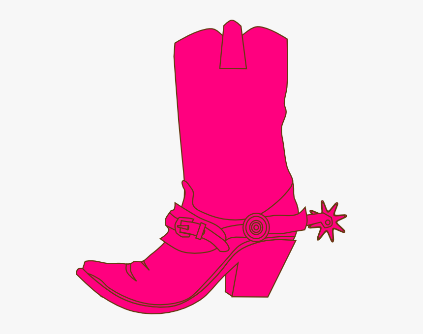 Cowgirl Hat And Boot Clip Art, HD Png Download, Free Download