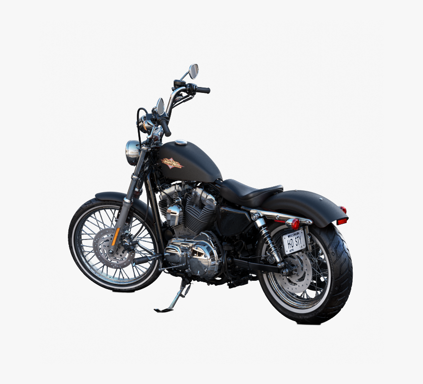 Chopper Motorcycle Png -2013 Harley Davidson Sportster, Transparent Png, Free Download