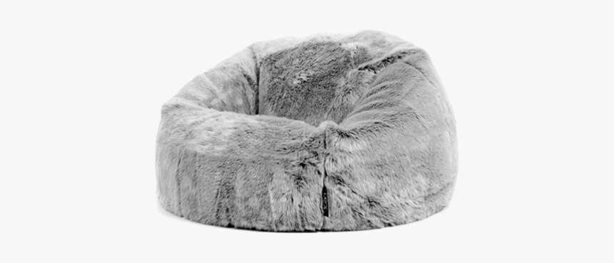 Arctic Wolf Icon Faux Fur Bean Bag Chair, HD Png Download, Free Download