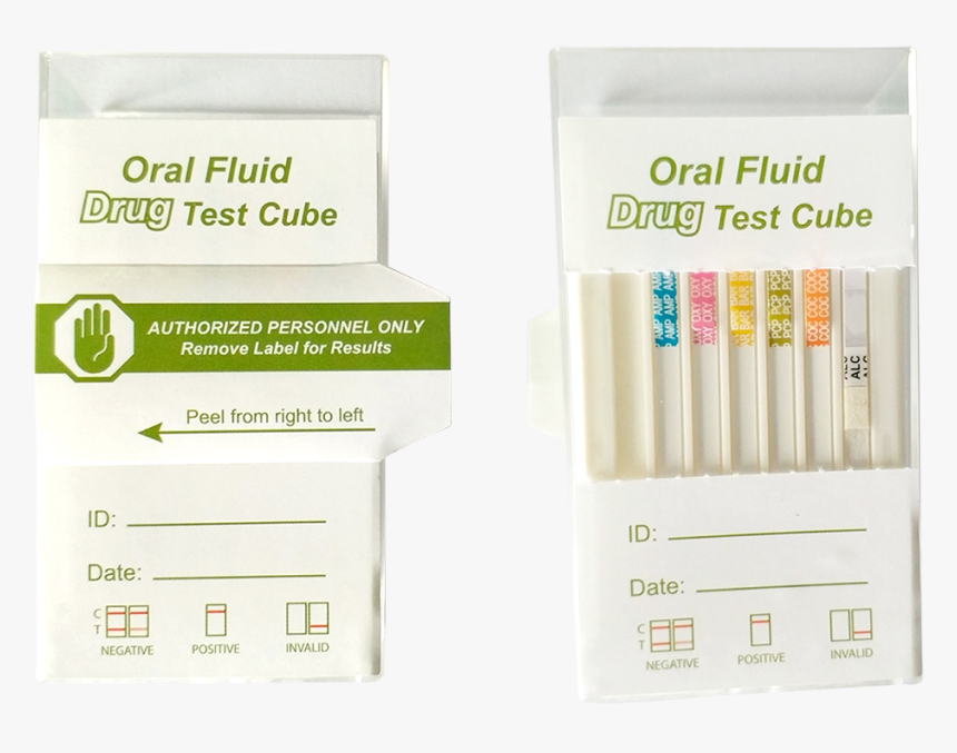 Ce Approved Oral Fluid Drug Test Cube Saliva Drug Test, HD Png Download, Free Download
