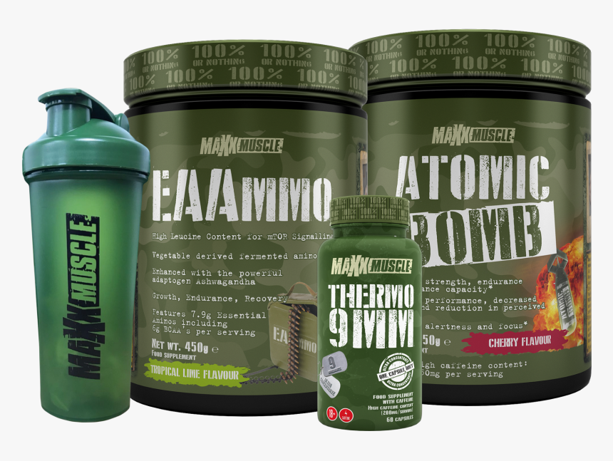 Eaammo Atomic Bomb Thermo9mm Free Shaker, HD Png Download, Free Download