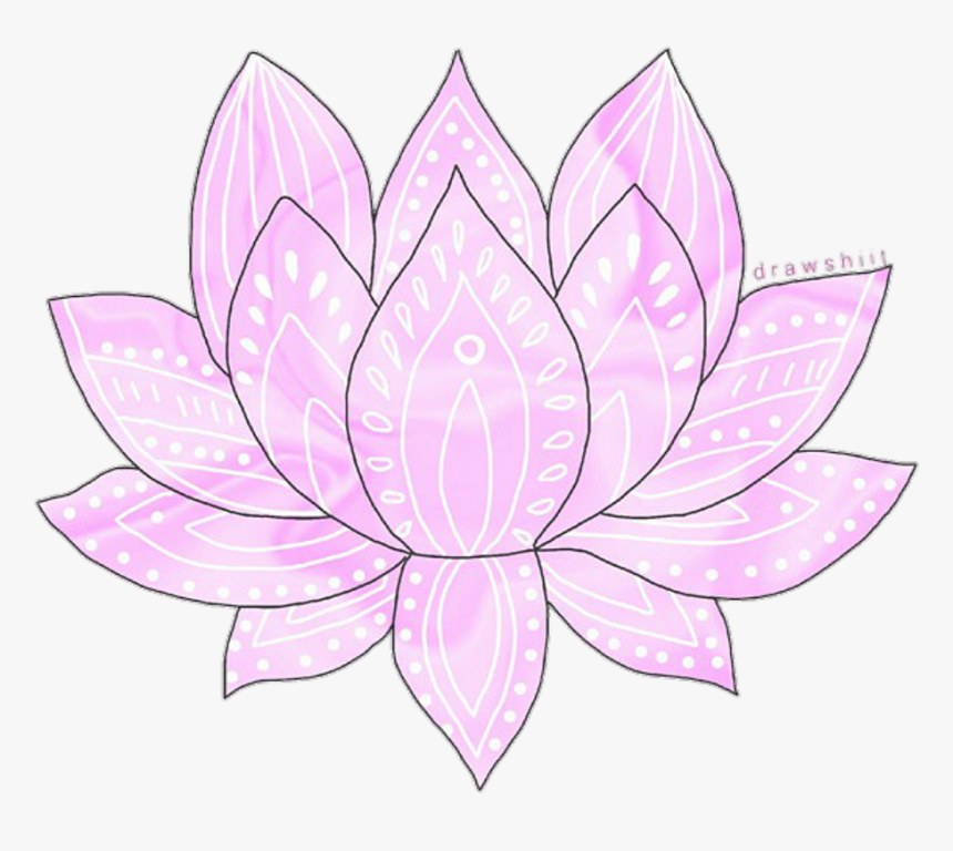 Petal Flower Transparency And Translucency Drawing, HD Png Download, Free Download