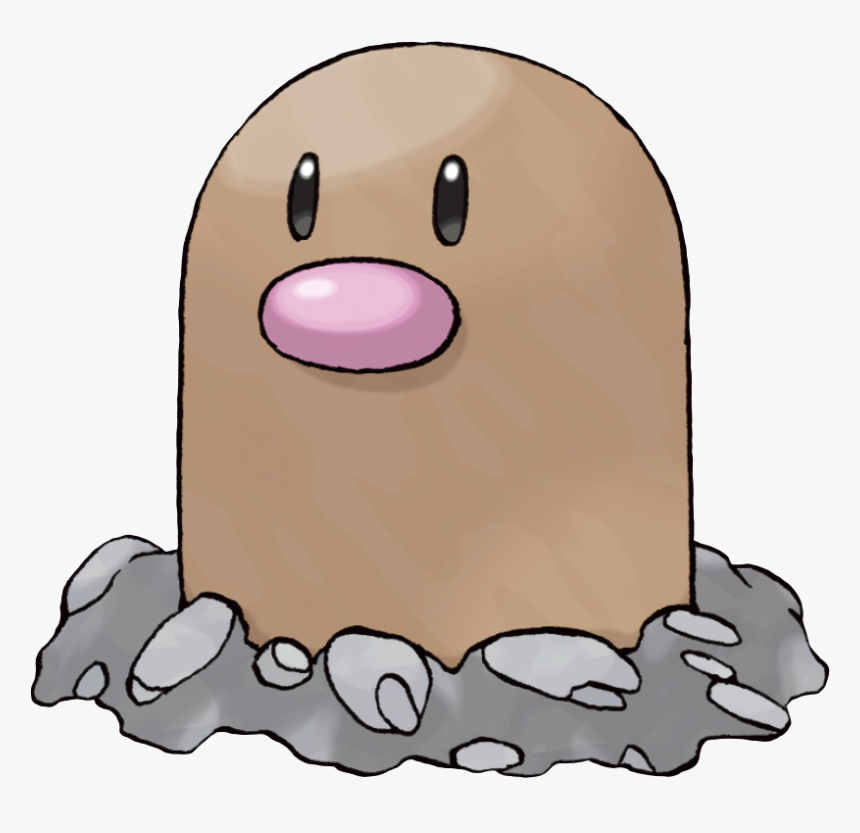 Diglett Pokemon, HD Png Download, Free Download