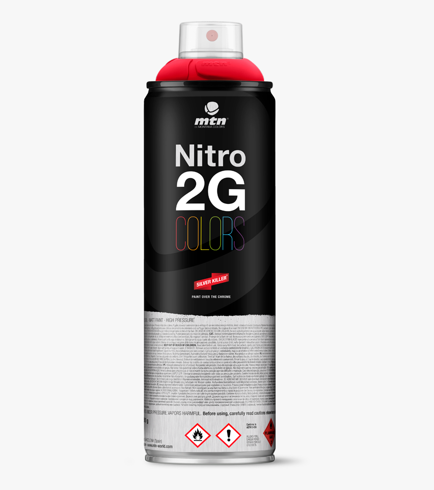 Transparent Red Spray Paint Png - Mtn Nitro 2g Colors, Png Download, Free Download