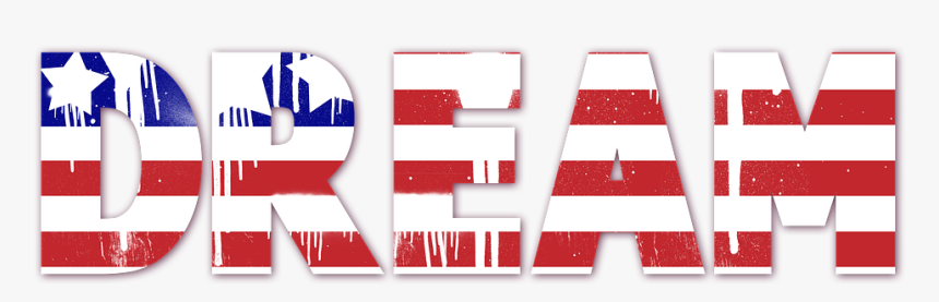 Usa, Us Flag, Dream, Spray Paint, Patriotic, American - American Dream Logo Png, Transparent Png, Free Download