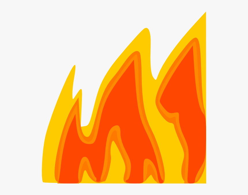 Flames 3 Clip Art - Flames Clip Art, HD Png Download, Free Download