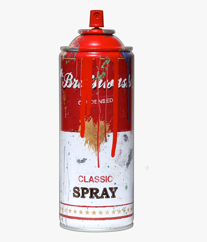 Mr Brainwash Spray Paint Can, HD Png Download, Free Download