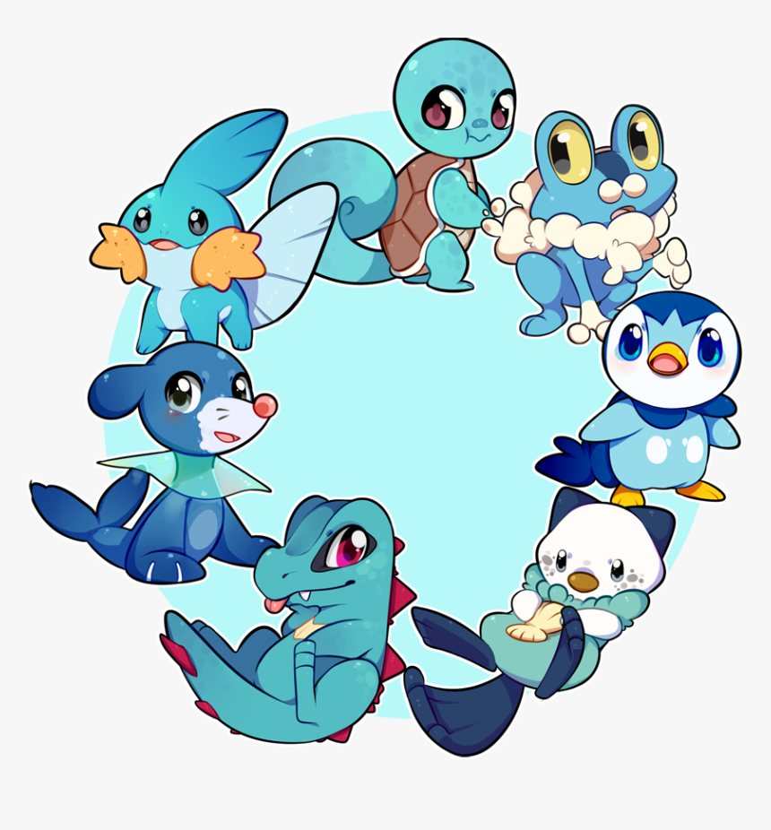 Water Starter Pokemon, HD Png Download, Free Download