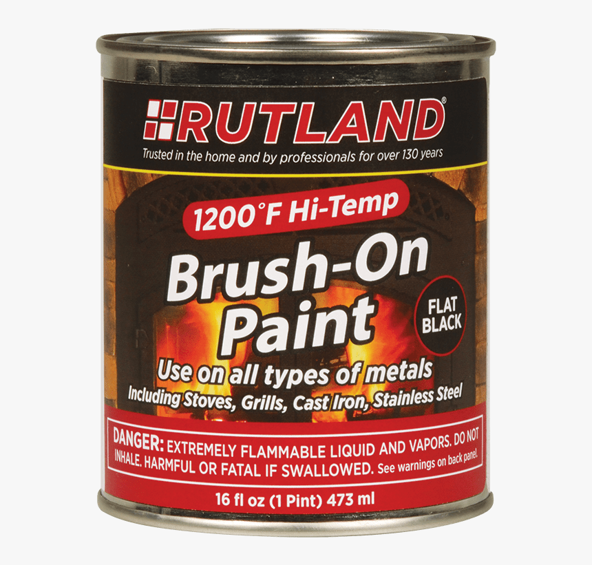 Rutland Hi Temp Brush On Paint - Food, HD Png Download, Free Download