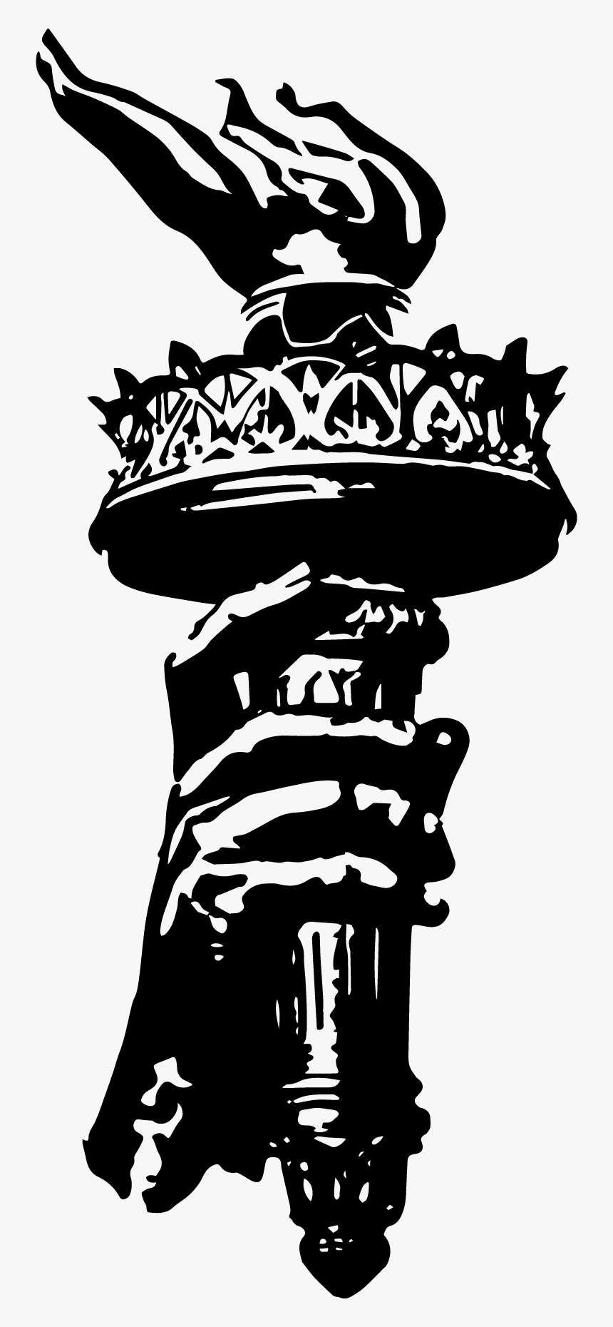 Treason Gallery , Png Download - Statue Of Liberty Torch, Transparent Png, Free Download
