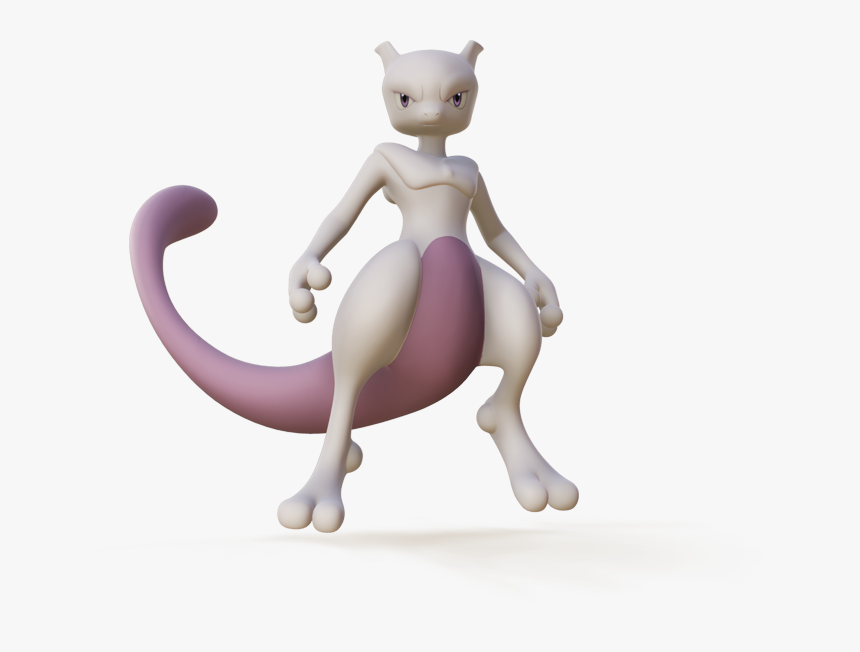 Mewtwo Looking Forward - Detective Pikachu Characters Mewtwo, HD Png Download, Free Download
