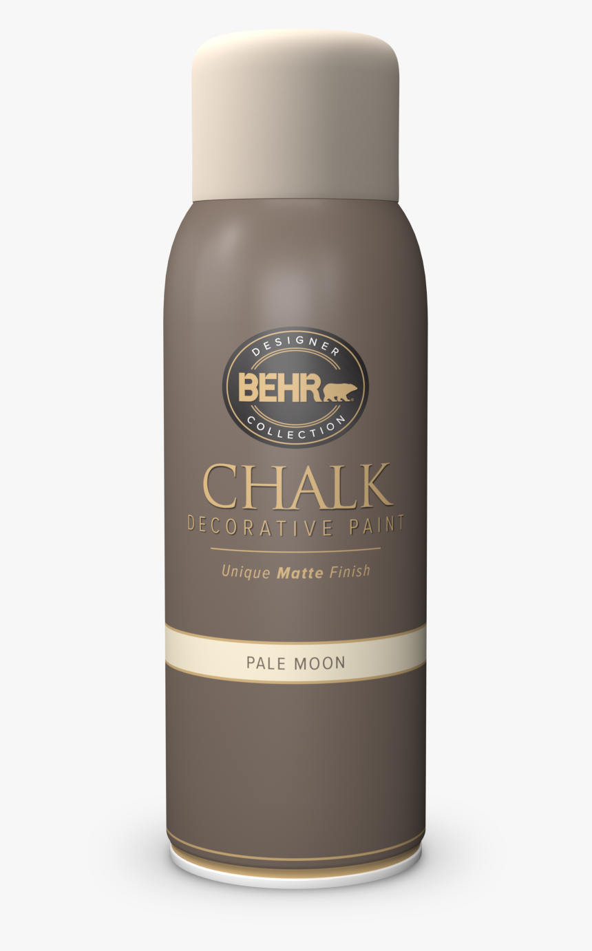 Bottle Of Chalk Decorative Paint - Behr Spray Paint, HD Png Download, Free Download