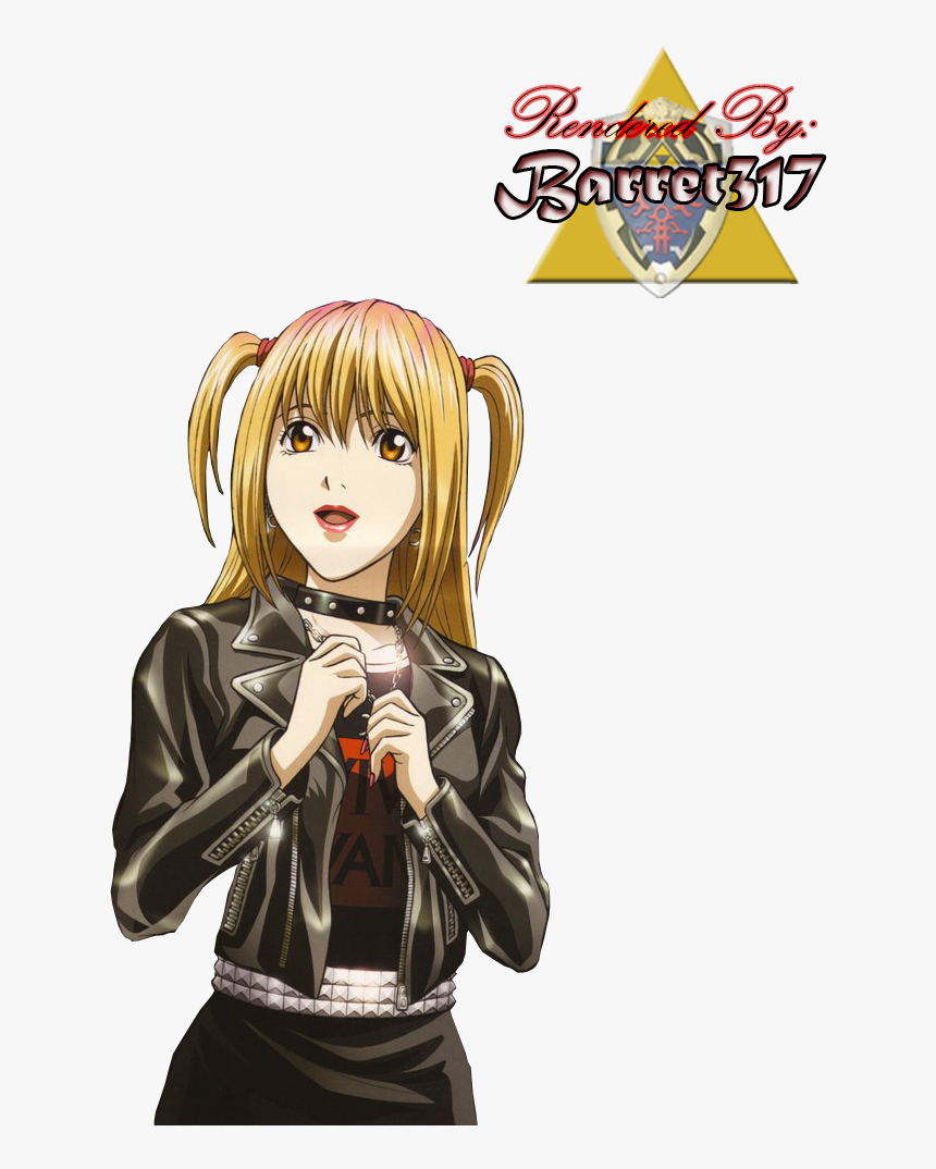 Deathnote Misa Render Photo Misa Render - Misa Amane, HD Png Download, Free Download