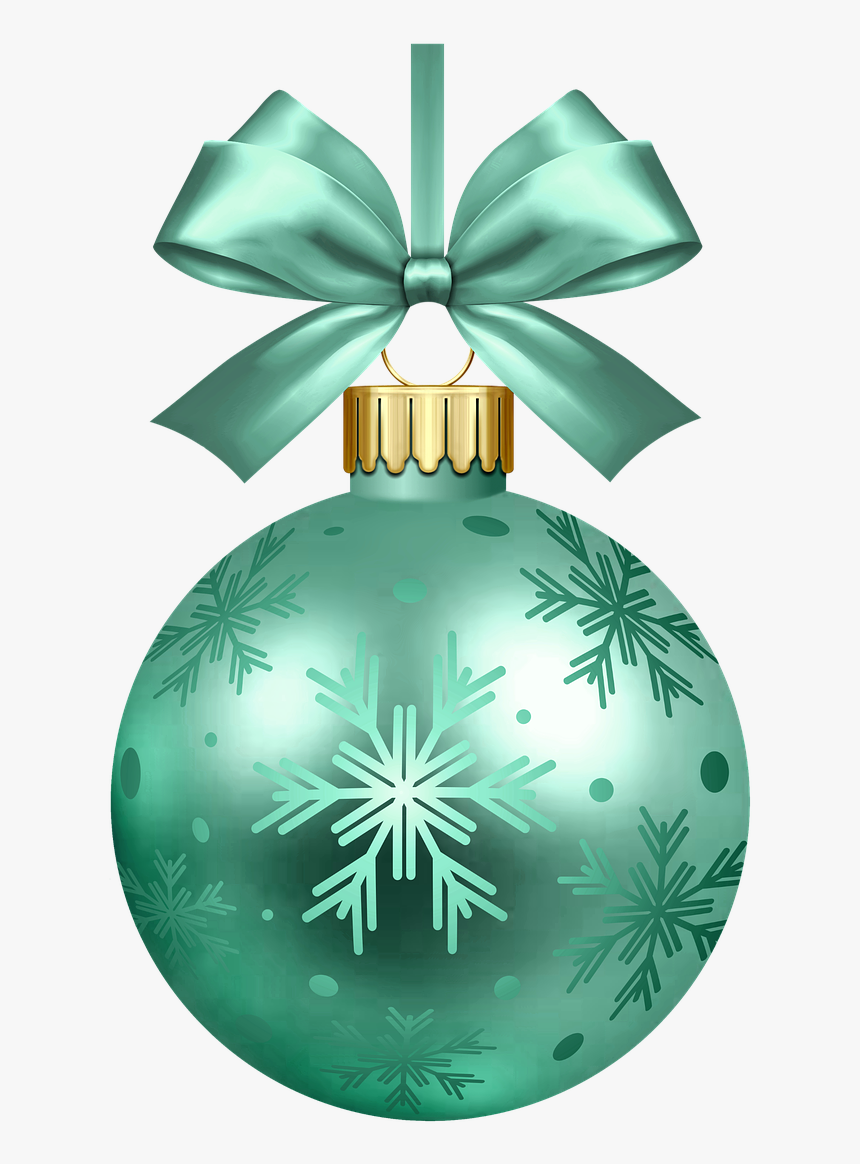 Hanging Green Christmas Ornaments, HD Png Download, Free Download