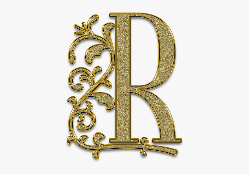 Gold Alphabet Letters Png, Transparent Png, Free Download