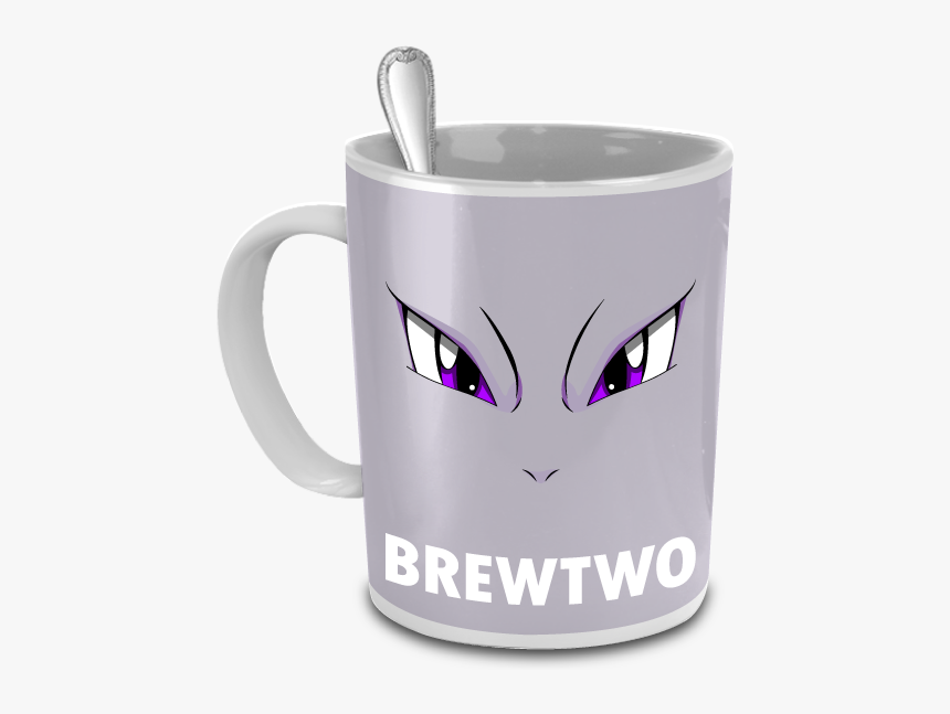 Pokemon Mewtwo Mug, HD Png Download, Free Download