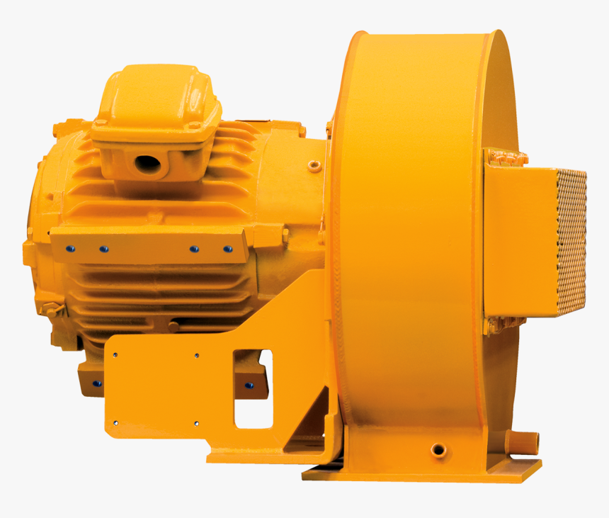 Top Mount Patented Self-cleaning Drilling Motor Blower - Ge Drilling Top Drive Motor, HD Png Download, Free Download