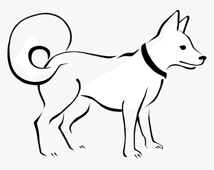 Cool Of Dog Clipart Black And White - Dog Clipart Images Black And White, HD Png Download, Free Download