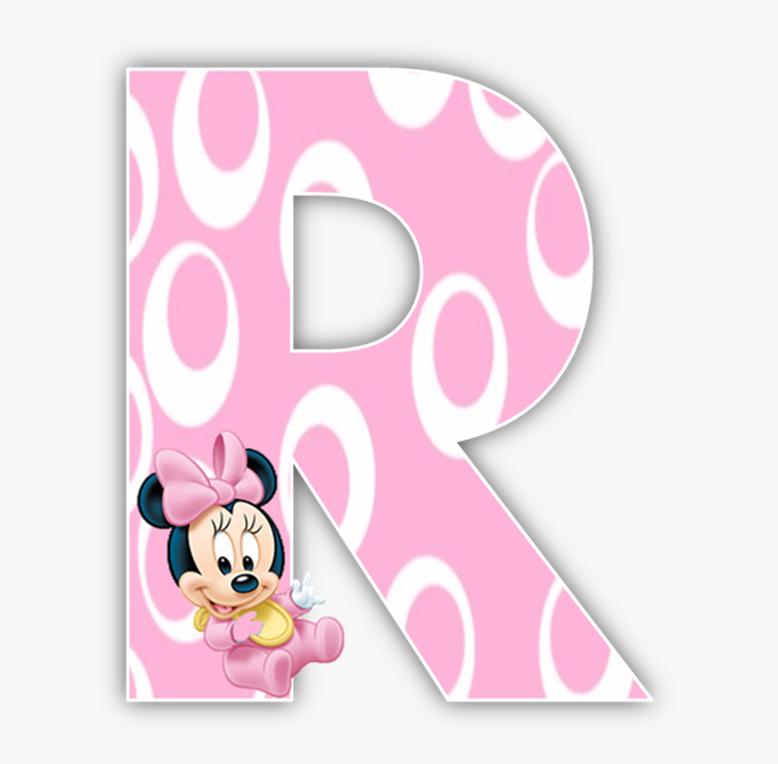 Minnie Mouse Le - Alfabeto Minnie Bebe, HD Png Download, Free Download