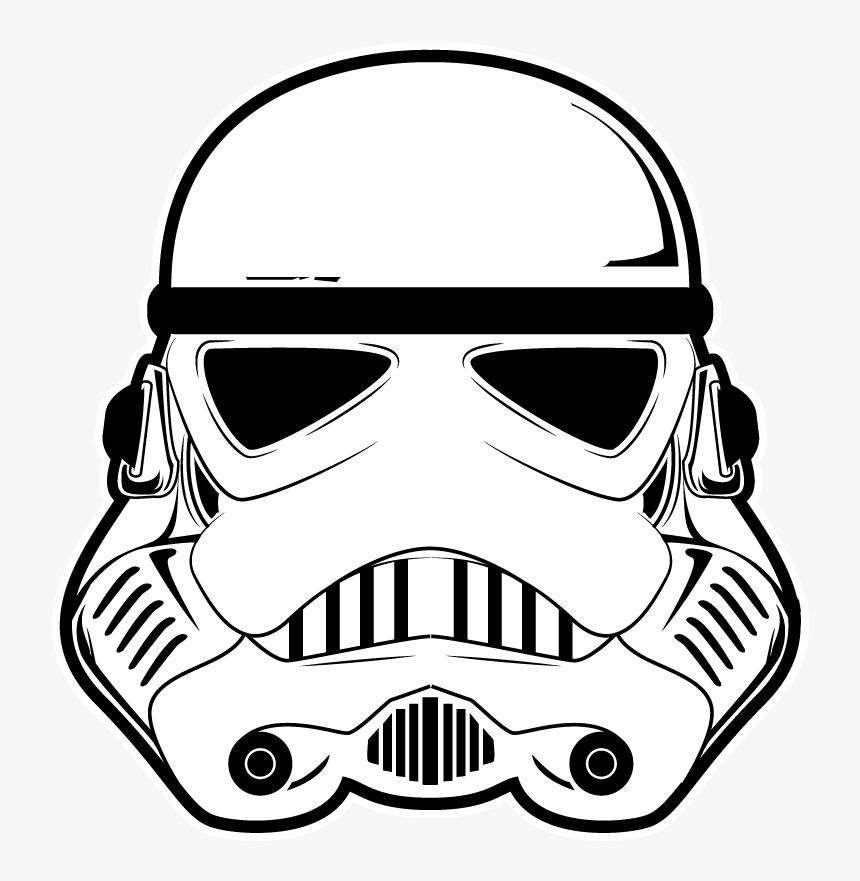 Transparent Stormtrooper Clipart - Trooper Star Wars Vector, HD Png Download, Free Download