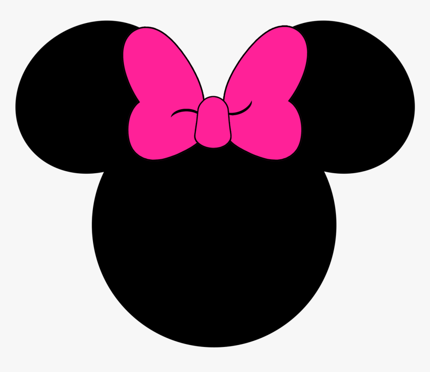 Outline Tubidportal Com Clipart - Silhouette Minnie Mouse Head Outline, HD Png Download, Free Download