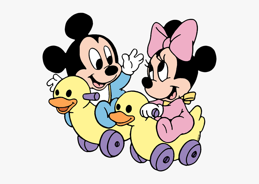 Transparent Minnie Bebe Png - Mini Y Mickey Baby, Png Download, Free Download