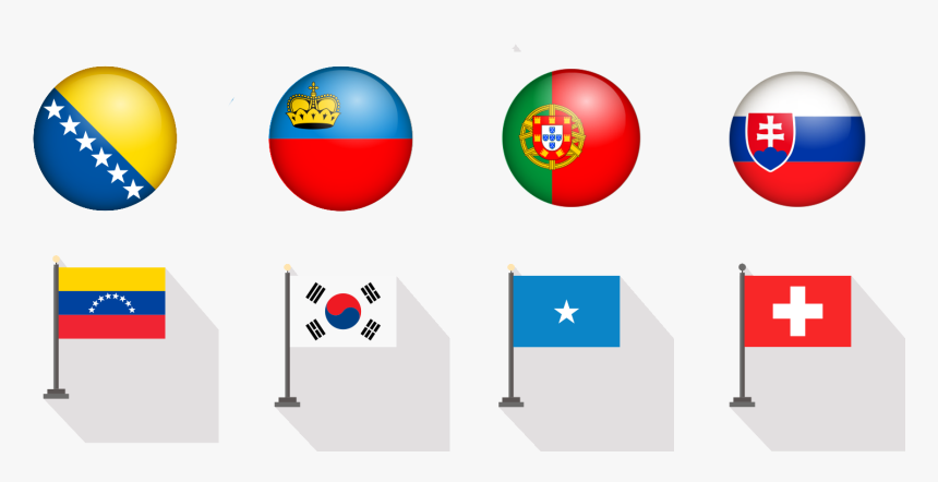 Best Country Flag Icons - Country Flag Flag Icons, HD Png Download, Free Download